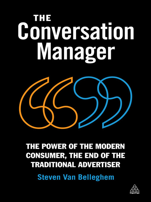 Title details for The Conversation Manager by Steven Van Belleghem - Available